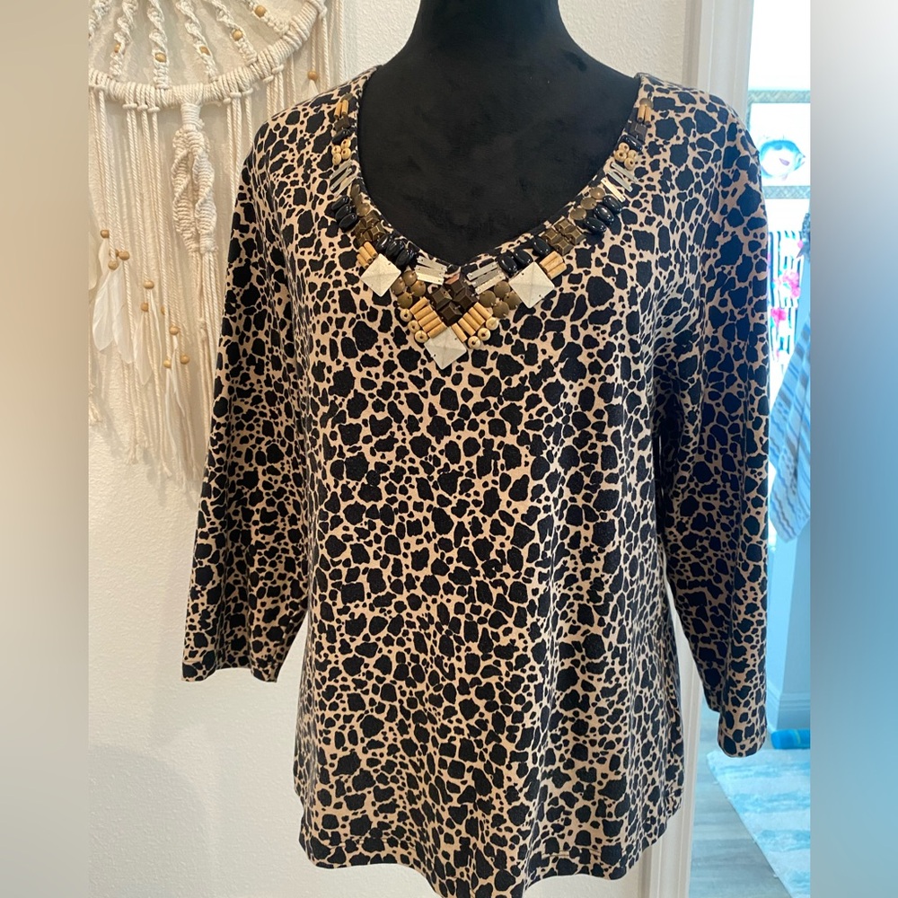 JM Collection womens XL top